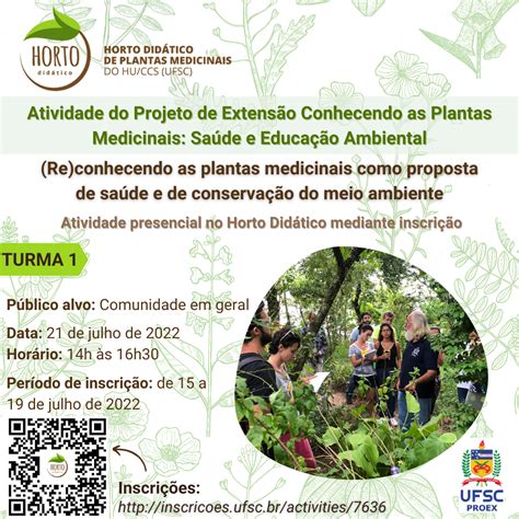 Horto Didático de Plantas Medicinais do HU/CCS